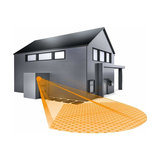 IS 140-2 infrared sensor for wall mounting