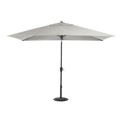 Home Decorators Collection - Home Decorators Collection 6.5 ft. Auto Tilt Patio Umbrella in Spectrum Dove - Outdoor Umbrellas