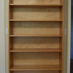 Cherry Wood Bookcase - Bookcases