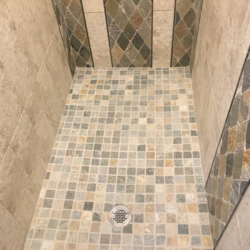 Tile Shower Waterfalls