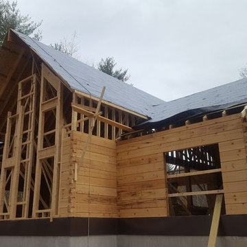 Morganton, NC Custom Log Home (6 x 12 Genesis Log)