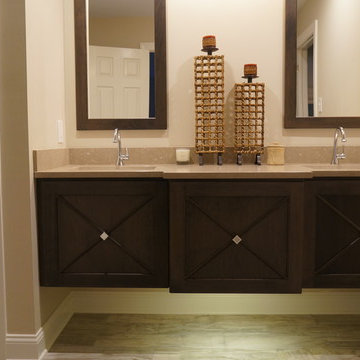 Contemporary Hall Bath in Doylestown