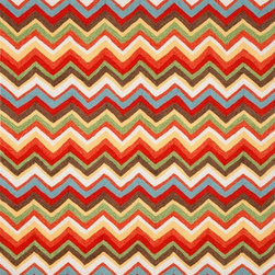 TransOcean Ravella Collection &ndash; Zigzag Outdoor Rug - Outdoor Rugs