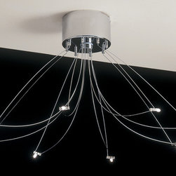 Lynn 8 Ceiling Lamp by Minitallux Lighting - Flush-mount Ceiling Lighting
