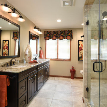 Centerville Typhoon Bordeaux Master Bathroom