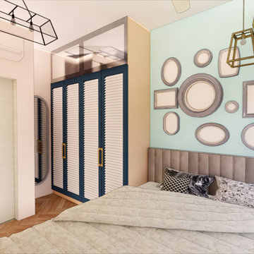 A Calm and Artsy Home