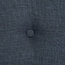 Vejle Upholstered Armchair and Ottoman, 2-Piece Set, Dark Blue