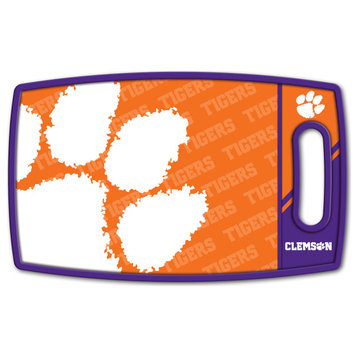 Clemson Tigers Logo Series Cutting Board