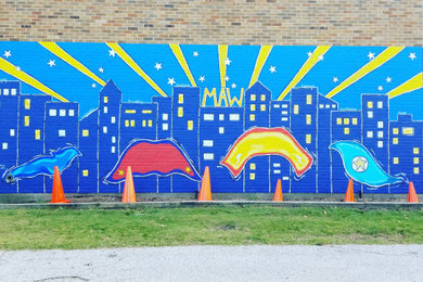 Mary A White Elementary Art Mural