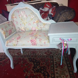 SOLD-vintage telephone console chaise...&pound;145.00 - Products