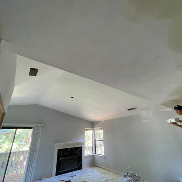 Condo Facelift, paint, smooth ceiling, can lights