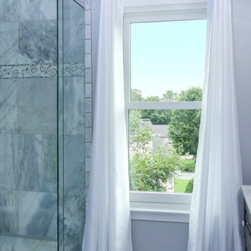 Attractive Bathroom with New Double Hung Window - Renewal by Andersen Atlanta, S