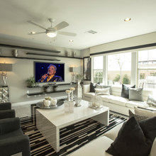 silvery rooms