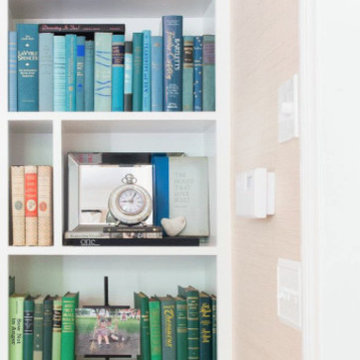 Homework/music room - eclectic, collected, fresh