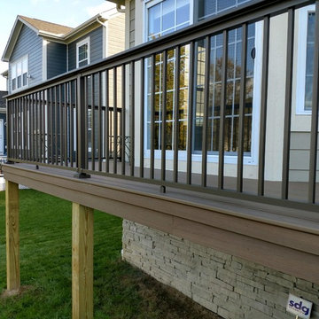 Westerville, OH, Multi-Level Deck