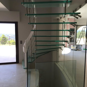 Escalier en Verre