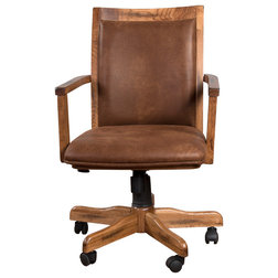 Transitional Office Chairs by BuyNoworNever