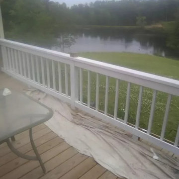 Deck remodeling