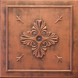 R 145 Styrofoam Ceiling Tile 20x20 - Antique Copper - Ceiling Tile