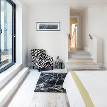 sunken bedroom