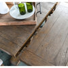 Quincy Reclaimed Pine Extension 84-114 Dining Table