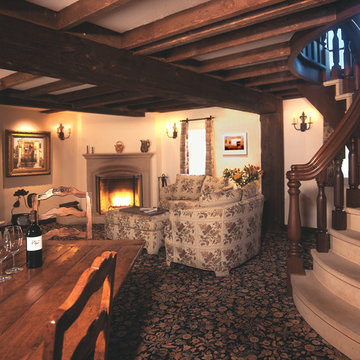 Family Room and Fireplace