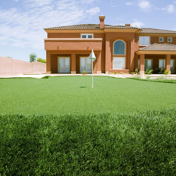 Golf and Putting Greens with Artificial Grass