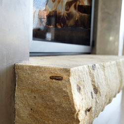 Contemporary Lagoon Abode - Fireplace Accessories