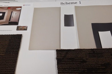 Example of a hallway design in Baltimore