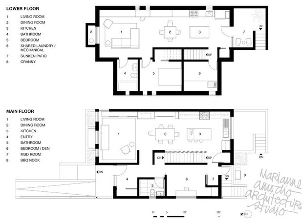 Contemporary Floor Plan MAD House