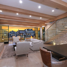 basement family room