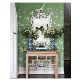 Shumacher - Wallpaper - Eclectic - Entry - San Diego - by Design ...