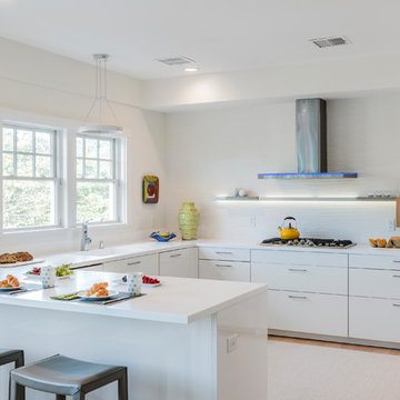 A modern surprise hidden inside a beachside Scituate home