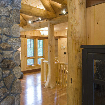 Unique Hybrid of Conventional, Timber and Log Framed Home