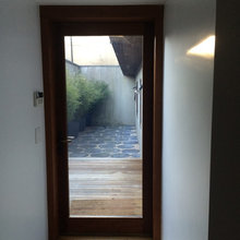 Basement (small office, entrance, window size)
