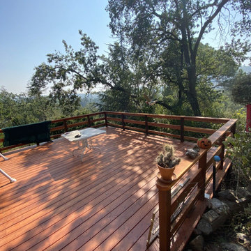 New Redwood Deck
