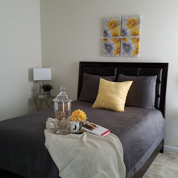 Stem NC Master Bedroom Staging - After Picture