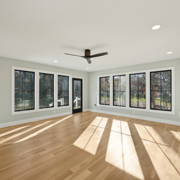 Sunroom Natural Light Wide View | Second Floor Addition Wyckoff NJ
