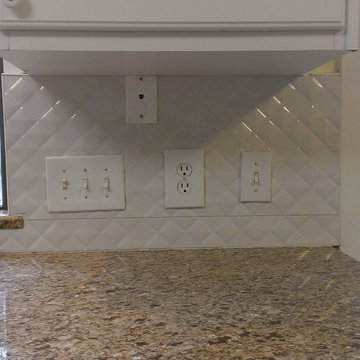 KITCHEN - Backsplash - Porcelanosa Prisma Nacar Large Panel Tile