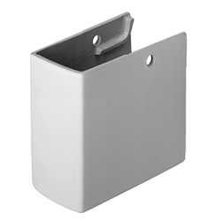 2nd Floor Collection White Siphon Cover By Duravit - Bathroom Sinks