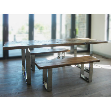 Modern Rustic Wood Table