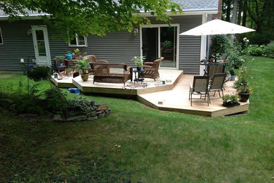 New Bi-Level Deck - Completed Project
