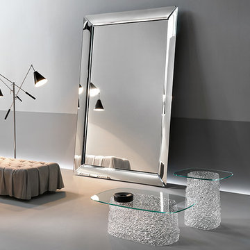 Selling: Cadre Mirror, Macrame Side Table