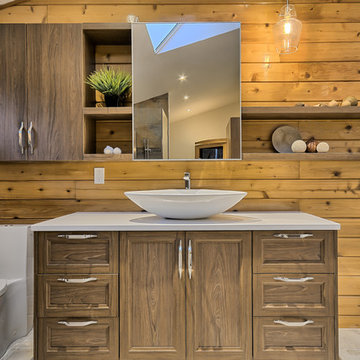 Bois sur bois salle de bain, wood on wood Bath