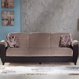 Istikbal | Aspen Jennefer Vizon Sofa Sleeper - Furniture
