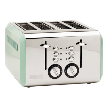 Haden Cotswold 1.7 Liter Stainless Steel Toaster, Sage Green