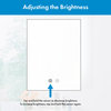 Radiant Dimmable LED Mirror with Defogger, 30"x36"x1.75"