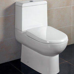 Ariel Platinum Contemporary Toilet TB351M - Toilets