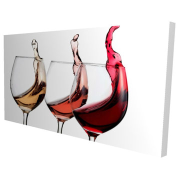 Limited Edition, Wine Wall Art 2, Print On Canvas, 40"