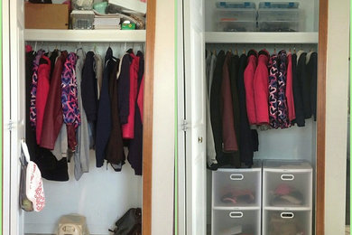 Coat Closet Organzation